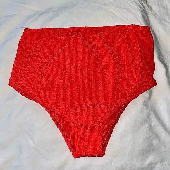 Good American Always Fits Bottom Bright Poppy NWT | Sz 1/2 Small/Med - Picture 3 of 14